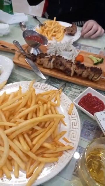 Китай.Маньчжурия,шашлычек,салатик!