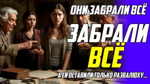 Аудио рассказы! Забрали Всё! Истории из жизни