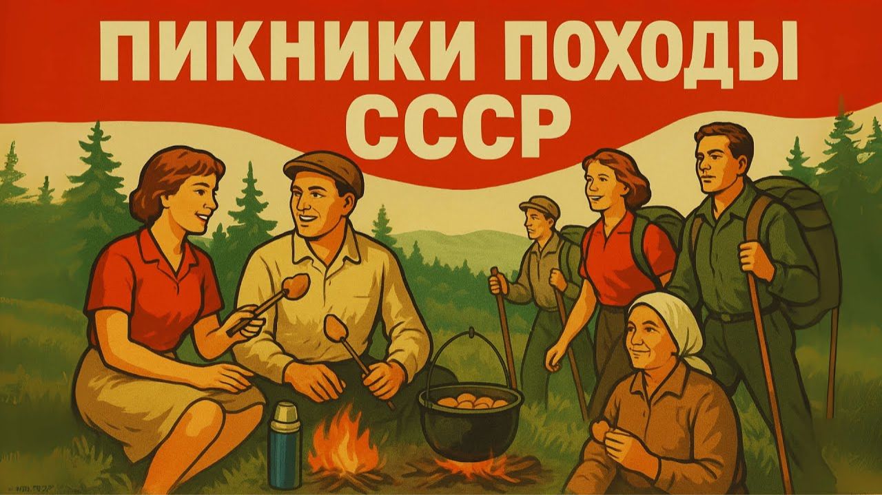 Походы и пикники в СССР Как проводили выходные в советском союзе смотреть онлайн