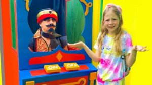 Nastya and Dad escape the maze and other funny stories for kids