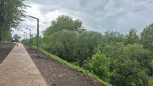 По набережной к родной Комсомольской
