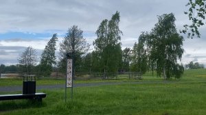 Деревня на острове Кижи в Онежском озере .Карелия.Петрозаводск
