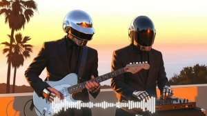 Daft Punk Vibes 🎸 Sunset Coastline Groove🌴Chill Disco & California Funk Mix
