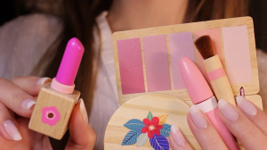 АСМР Деревянный макияж 💄😴 многослойные звуки, без разговоров, личное внимание и забота