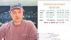 Марс против Плутона 25.05.26