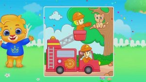 Детский развивающий мультфильм, пазлы, головоломка.