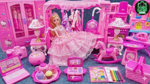 Играем в игрушки из мультика принцесса кукла Барби. Мультфильм для детей. ASMR АСМР