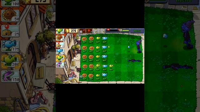 PvZ level 1-9 (пересъемка)