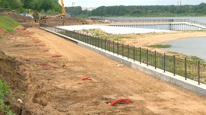 (Рыбинск-40) БЛАГОУСТРОЙСТВО ВОЛЖСКОЙ НАБЕРЕЖНОЙ НАЧИНАЕТСЯ