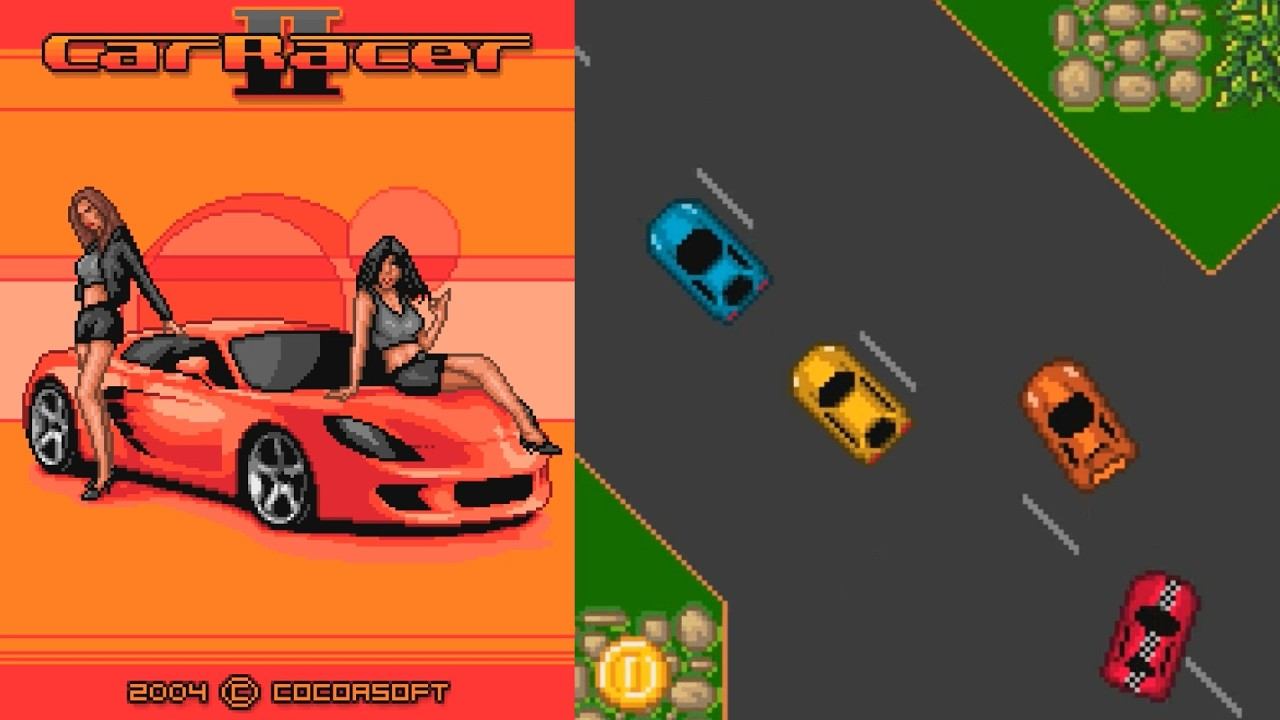 Car Racer 2 JAVA GAME (Cocoasoft 2004) смотреть онлайн