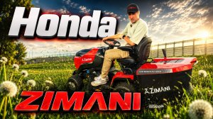 Когда хочется лучшего...Садовый трактор ZimAni TC238HVD Powered by HONDA с блокировкой дифференциала