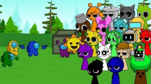 АМОГУСЫ против INCREDIBOX СПРУНКИ!!!