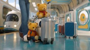 17 — Игрушка на перроне