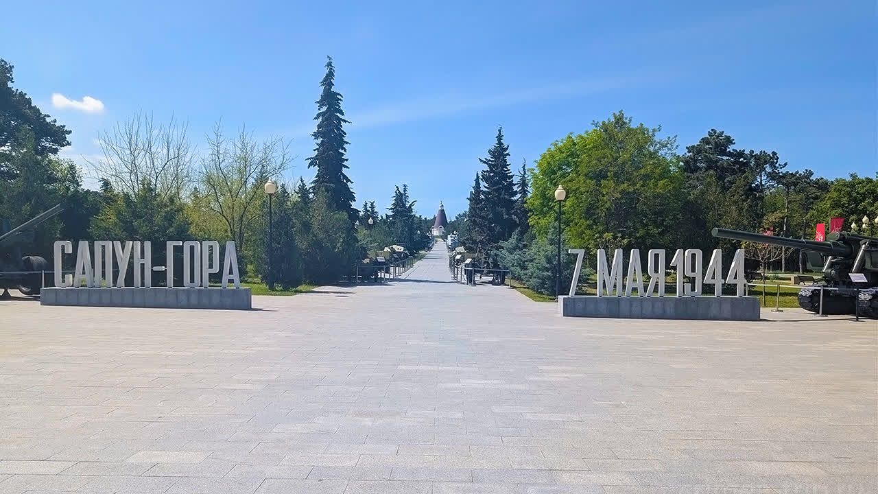 Сапун-гора, Севастополь: диорама и основные экспозиции смотреть онлайн