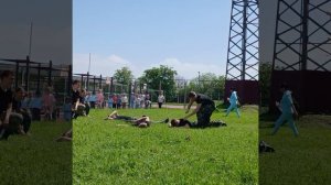 КУРСАНТЫ ПВСК «РАТНИК» ПРОДЕМОНСТРИРОВАЛИ ДОШКОЛЬНИКАМ СВОИ УМЕНИЯ
