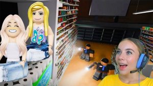 СТРОИМ БУНКЕР В МАГАЗИНЕ в ROBLOX! С АЛЁНОЙ