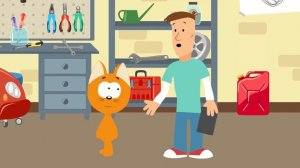 202. Котенок Котэ и волшебный гараж - Единорог - Мультики про машинки для детей малышей