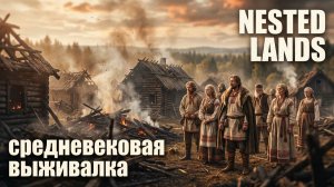 ВЫЖИВАНИЕ В СРЕДНЕВЕКОВЬЕ - Nested Lands  Demo 🕹Первый взгляд, обзор геймплей
