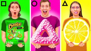 Геометрический Челлендж с Едой # Смешные Cитуации с TeenTeam Challenge