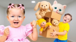 НОВАЯ КОМНАТА для Евы! Ники и папа начинают большой ремонт