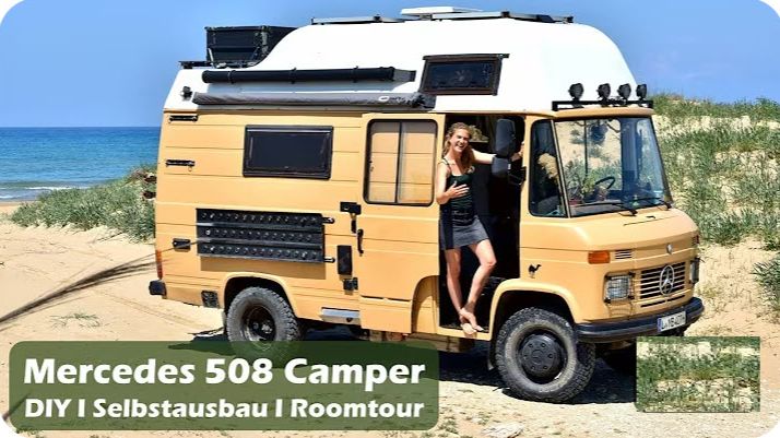 Кемпер Mercedes 508 Camper - сделай сам - обзор салона