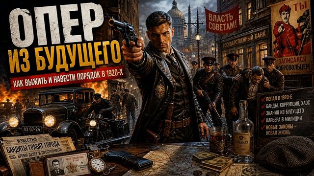 Аудиокнига полностью. Попаданцы-Детектив. «Опер из будущего» Книга 1 из 6