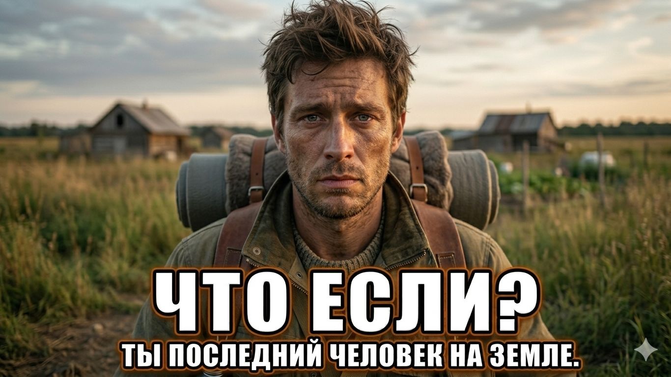 Что если? Ты последний человек на Земле