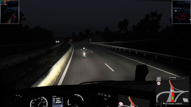 ETS 2 v1 58 EAA map Mercedes Benz New Actros 2500 Hp 5000 Hp 10000Hp смотреть онлайн