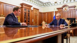 Виталий Хоценко рассказал Путину об инвестпроектах Омской области