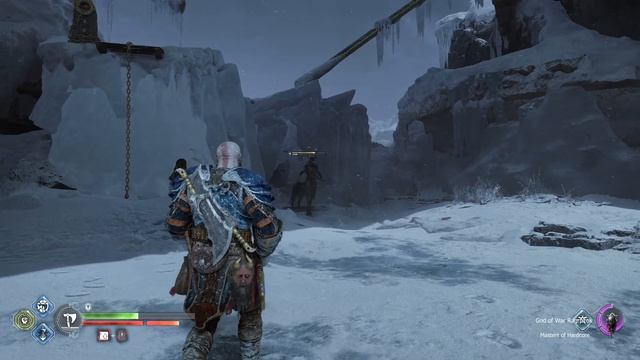 God of War Ragnarök босс Ловчая (СЛОЖНОСТЬ БОГ ВОЙНЫ) смотреть онлайн