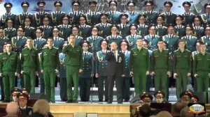 МАРШ ВОЕННЫХ ПОЛИТРАБОТНИКОВ. Исп. Владимир Храпков и ВИА «Курсантское братство»