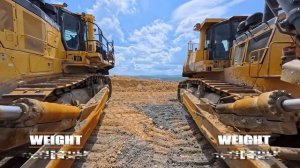 Comparison Komatsu D375A-8 vs Shantui SD60C5 Which One Is Better Bulldozer？