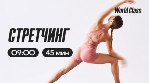 СТРЕТЧИНГ с Анастасией Филипьевой | 25 мая 2026 | Онлайн-тренировки World Class