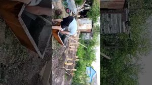 делаю раствор для заливки фундамента под баню