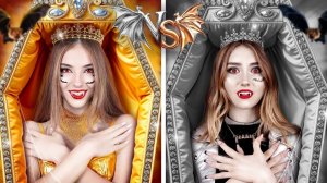 [Тим Тин] - Золотая vs Серебряная Вампирша! Как Стать Популярной в Школе