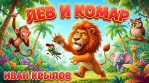 Лев и Комар — басня Ивана Крылова: мораль, анализ, смысл, полный разбор произведения