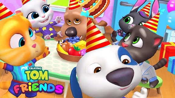 Talking Tom.Том.Водный том ! Двойная удача и кристаллы смотреть онлайн