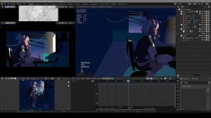 Coloso - A to Z of NPR Animation in Blender 28-4. Animation Practice - 3D Layout