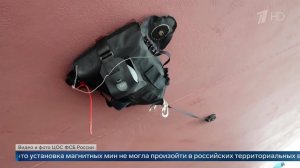 ФСБ показала обнаруженные на газовозе в Ленинградской области магнитные мины.