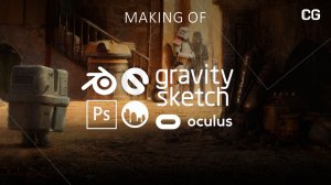 Star Wars Звёздные Войны - делаю концепт к фильму в Blender и VR Gravity Sketch