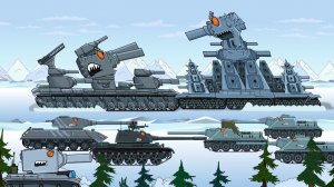 Железные монстры в Сибири - KV 44 и KV6 сошли с ума