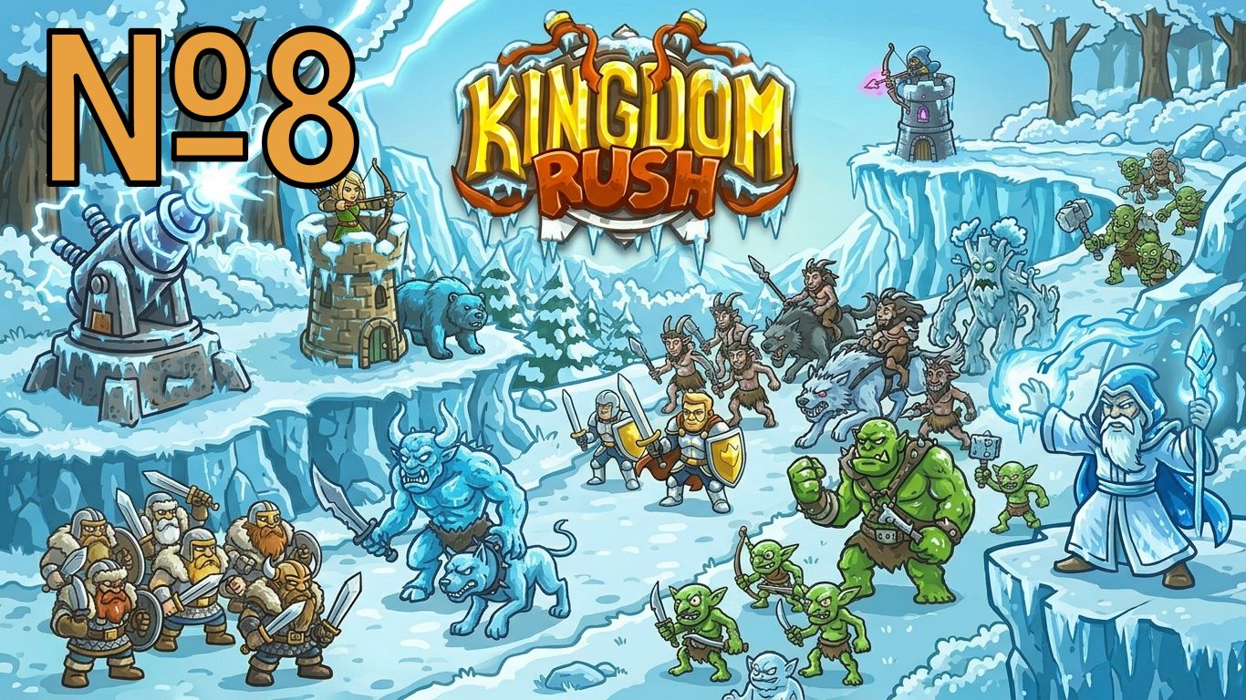 Прохождение Kingdom Rush [Переход Ледяных Ветров]