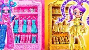 Золотой Дом для Лили ЛавБрейд и Пушистый Дом для Лали! DIY  для Кукол