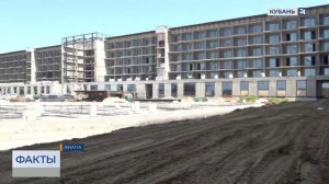 Строительство пятизвездочного курорта завершают в Анапе