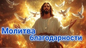 Молитва благодарности Богу. Музыкальная открытка.
