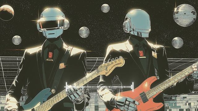 Daft Punk Illuminated Machines🪩🤖 ｜ Chill Disco, Electro Funk, Retro Groove Playlist