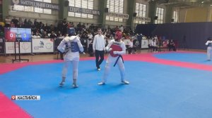 В Каспийске прошёл Чемпионат России по тхэквондо
