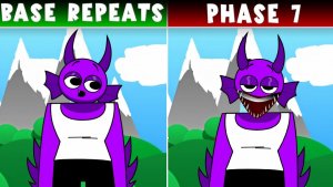 Sprunki New Human – Base Repeats Фаза 7