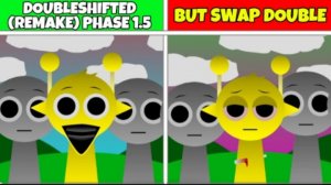 Sprunki Double ⏩ Shifted (Remake) 🔥 Фаза 1.5  Против 🆚 Swap Double ⏩