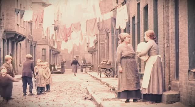 1912 год, Россия, Санкт-Петербург. Цветная съемка смотреть онлайн